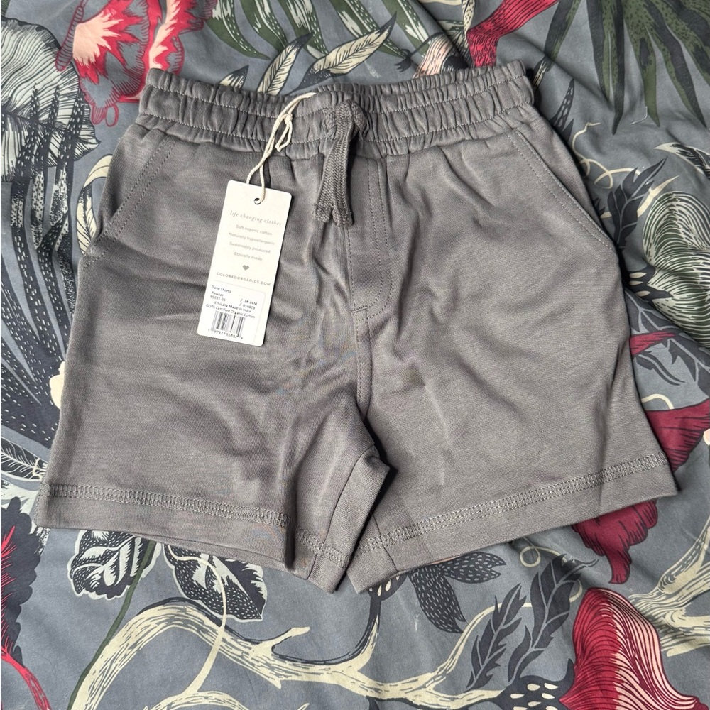 NWT! Colored Organics Dane Shorts